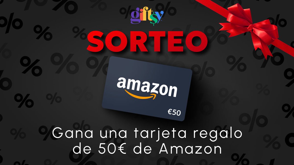 giftsy_es's tweet image. SORTEO 
Gana una tarjeta regalo Amazon de 50€ 🛒

Para participar tienes que:
❤️ Dar me gusta
🔁 Retuitear
👤 Seguirnos

📅 Anunciaremos al ganador el 5 de diciembre. ¡Mucha suerte! 🍀