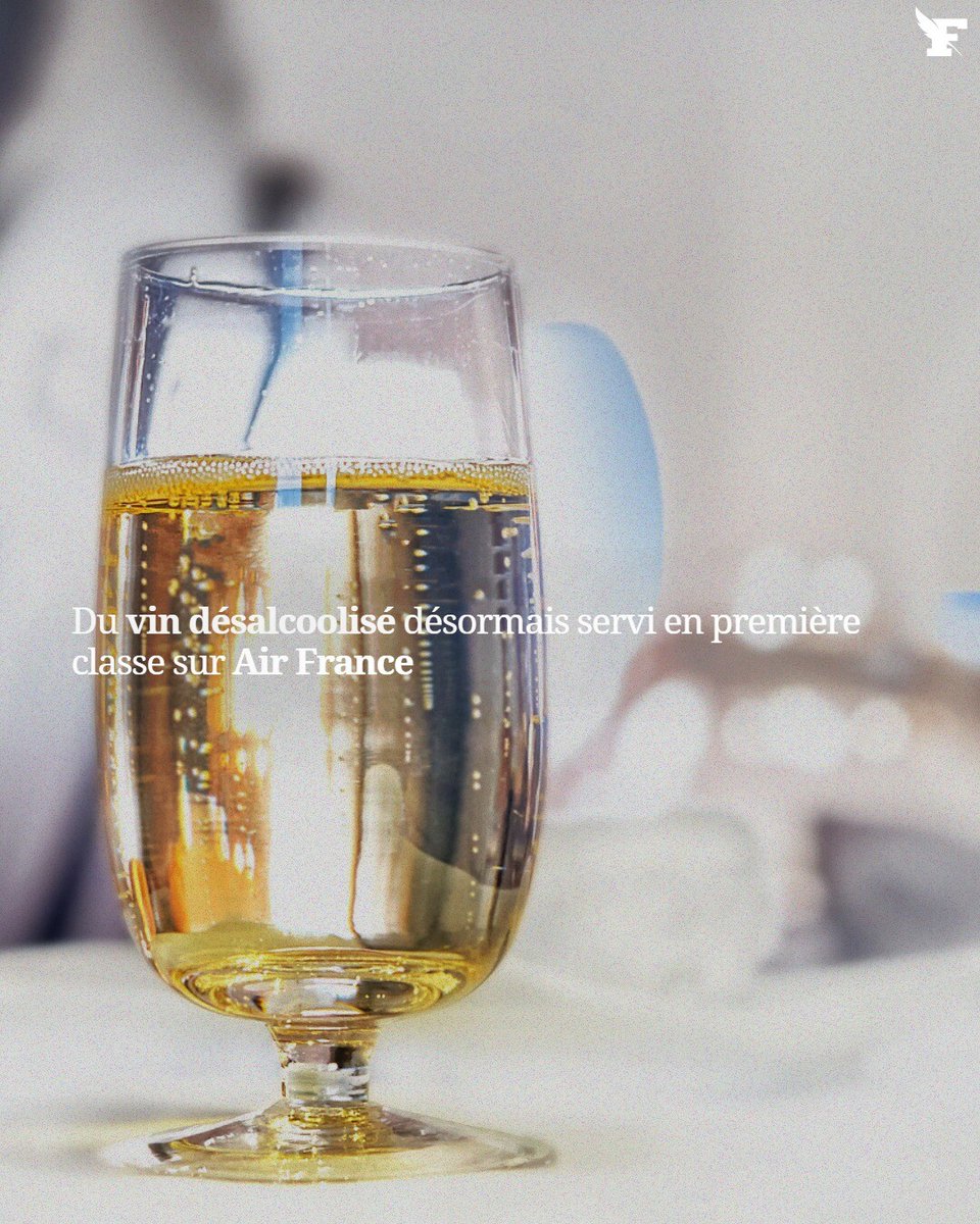 Depuis quelques semaines, Air France propose à ses clients de la première et de la business class du vin désalcoolisé avec la marque French Bloom.

Par Stéphane Reynaud

👉 l.lefigaro.fr/85Wr