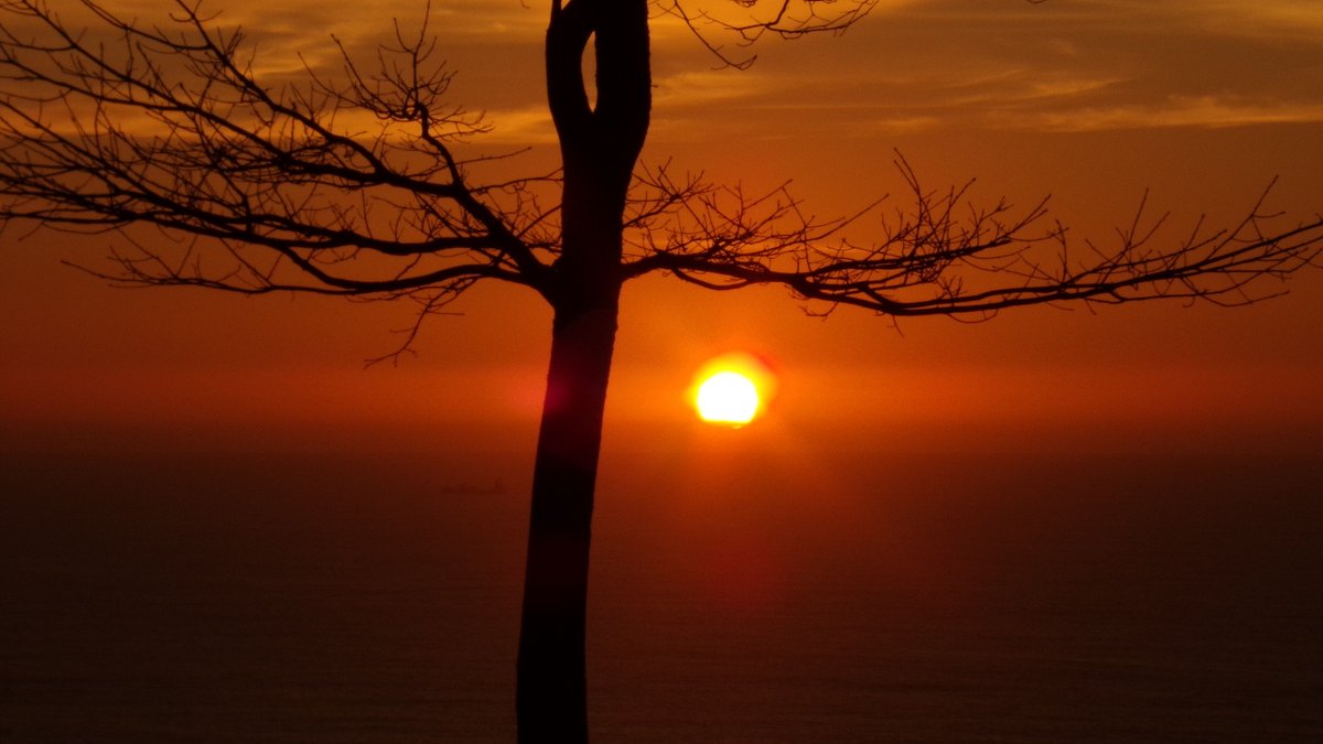 Recordando atardeceres en Galicia.