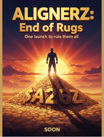 26 million supply. Burning forever. Only diamond hands get the keys. $A26Z isn’t just another token  it’s the new standard. Bow down or miss out! 
<a href="/Alignerz_/">AlignerZ.bid</a>