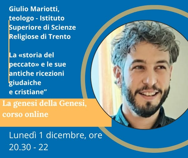 La «storia del peccato»
lunedì prossimo ...