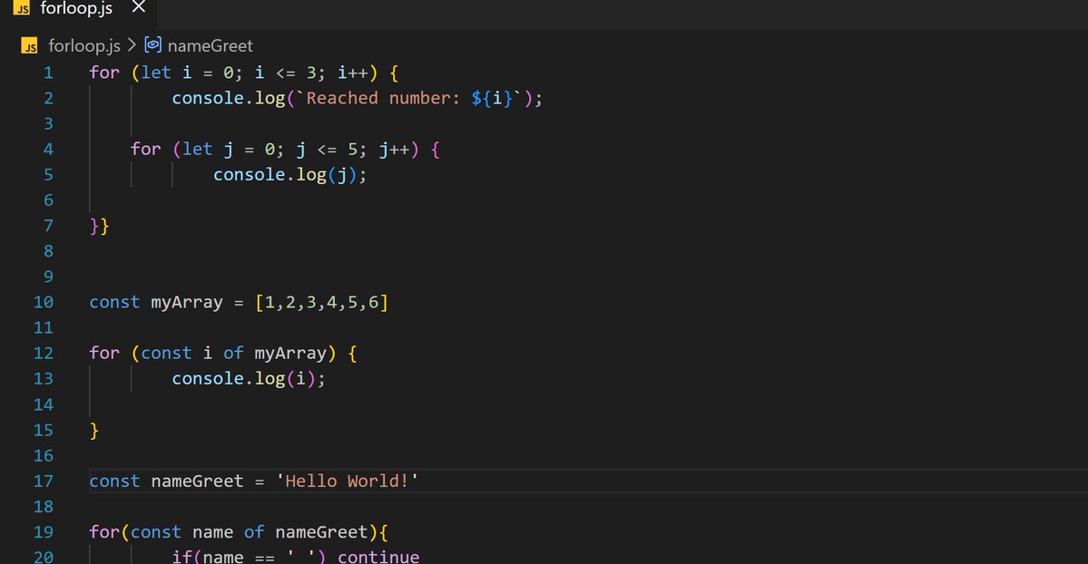 Abhijith__A's tweet image. Day 1 of JavaScript 🚀

- Learned about let, var, and const
- Revised basic concepts like variables, data types, and operators
- Explored for loops for iteration
- Used for loops to iterate through array elements
- Learned basic array methods like push, pop, shift etc
- Practiced…