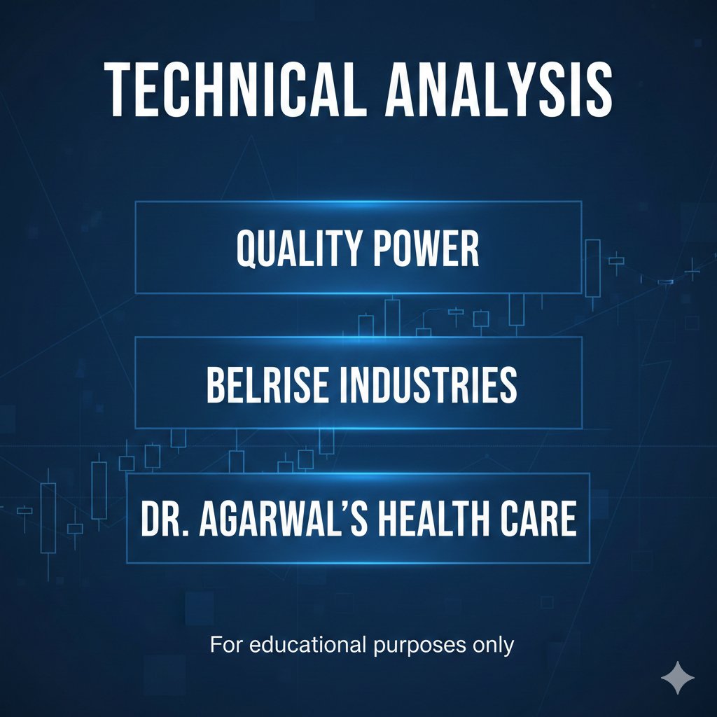 Akash17971's tweet image. 3 Powerful Technical Setups You Should Study🔥📊👇

1. Quality Power 🔥
2. Belrise Industries 🔥
3.  Dr. Agarwal’s Health Care 🔥
👇👇👇

1⃣ Quality Power 🔥🙌
▪️ Stock formed a clean IPO base and broke out strongly.
▪️ After the breakout, it gave a one-way rally with solid price…