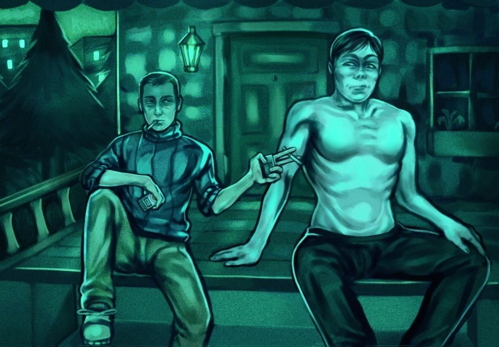 "Want some?"
#ninah #noimnotahuman #palegun