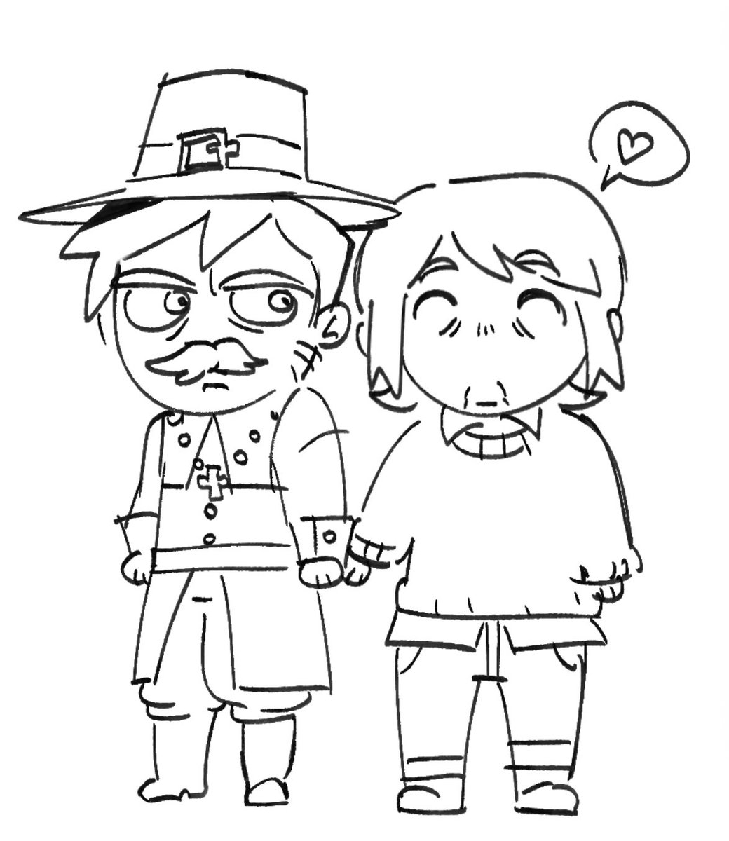 zinnvik's tweet image. #hauntedhotelfanart #hauntedhotelpriest #hauntedhotelnathan