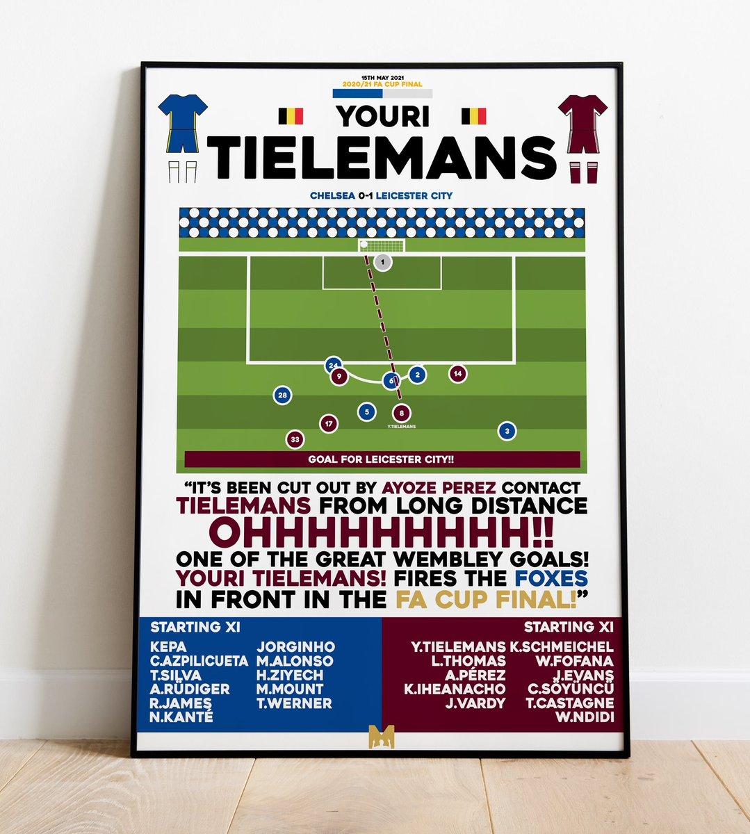 FosseHub's tweet image. 🦊🎁 | FOXES PRINT GIVEAWAY!: 

🤝 We’ve teamed up with @MezzalaDesigns for Xmas, to give the chance of winning any Leicester City Framed Print on their site!🔵🦊

How to enter:

🔄RT this post 
✅Follow @FosseHub &amp;amp; @MezzalaDesigns 
🏷️Tag a Friend

#LCFC