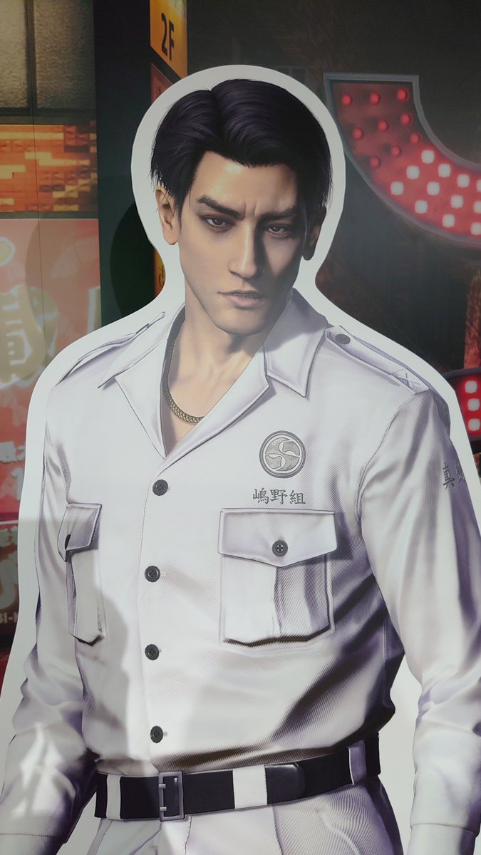 冠婚葬祭展行ってきました 二十歳の真島吾朗、面が良すぎる