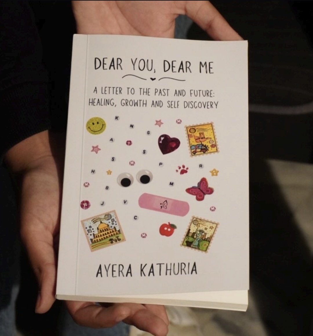 chezephyr's tweet image. My niece Ayera Kathuria has written her second book .. on Healing , Growth and Self Discovery. Go ahead , buy and read. Available on Amazon amzn.in/d/9mtvX99 Flipkart dl.flipkart.com/dl/dear-you-me… The publisher&apos;s website notionpress.com/in/read/dear-y…