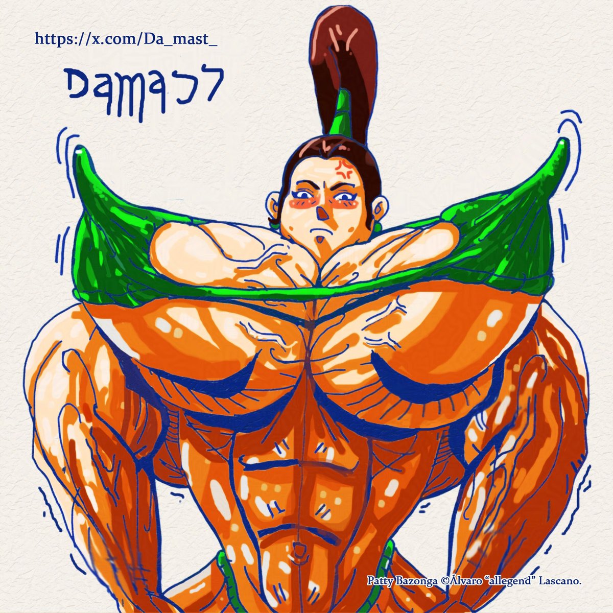 Patty Bazonga is back, but she knows that having much front part can sometimes be annoying. OC of the GOAT
<a href="/Sinteoro/">Sinverguezon R. (Commissions Open) SPA/ENG</a> enjoy everyone my version.☺️ 

#Da_mast #Femalemusclegrowth #femalemuscleart #femalemuscle #musculosa #hugebiceps #fanart #hugemusclefemale #hugemusclegirl #0C