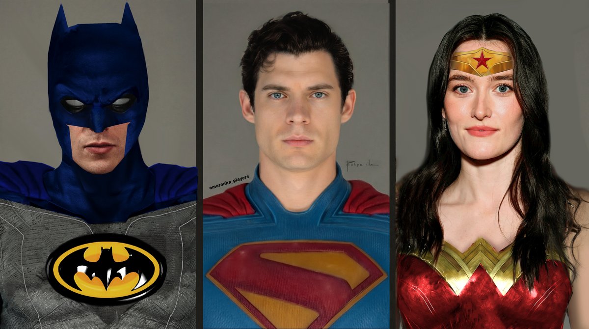Trindade do DCU 

Batman: Nate Mann 
Mulher Maravilha: Sarah Pidgeon
