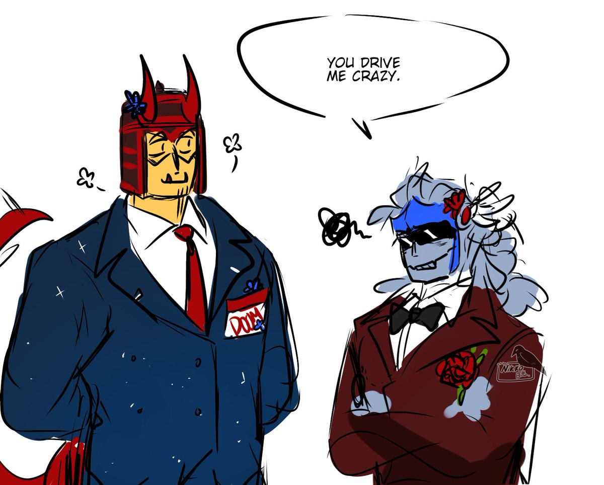 Just thought of them when i saw the meme
#doomclock