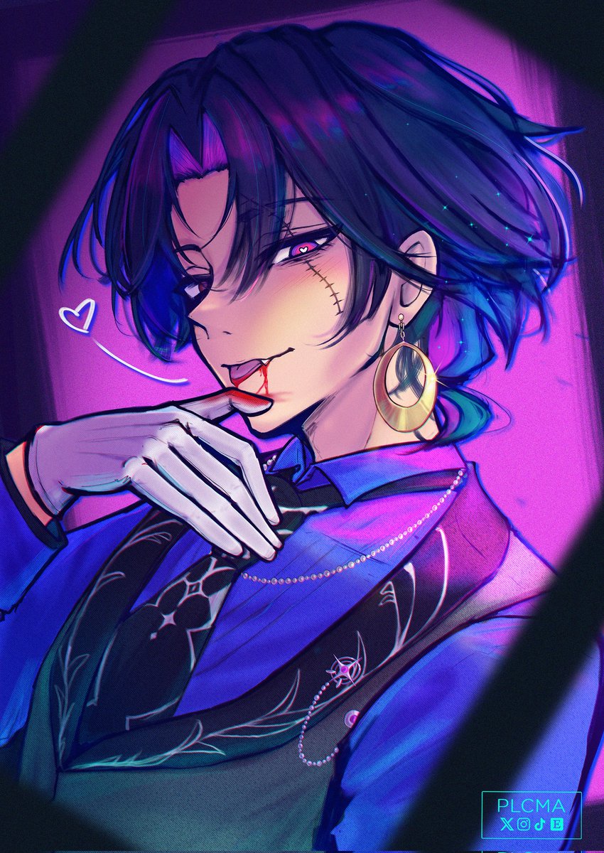 plcma's tweet image. Yan Zali! 💜

#zalillust