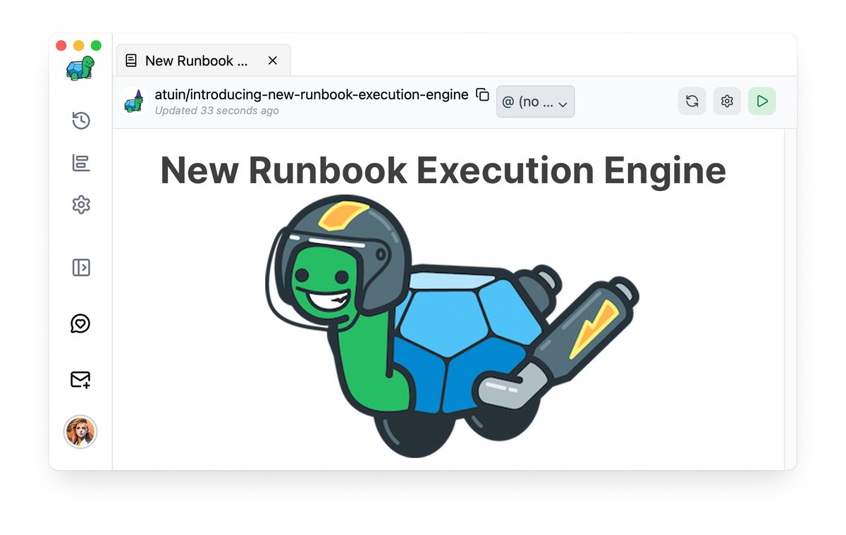 hackernewstop5's tweet image. Atuin’s New Runbook Execution Engine #HackerNews
blog.atuin.sh/introducing-th…