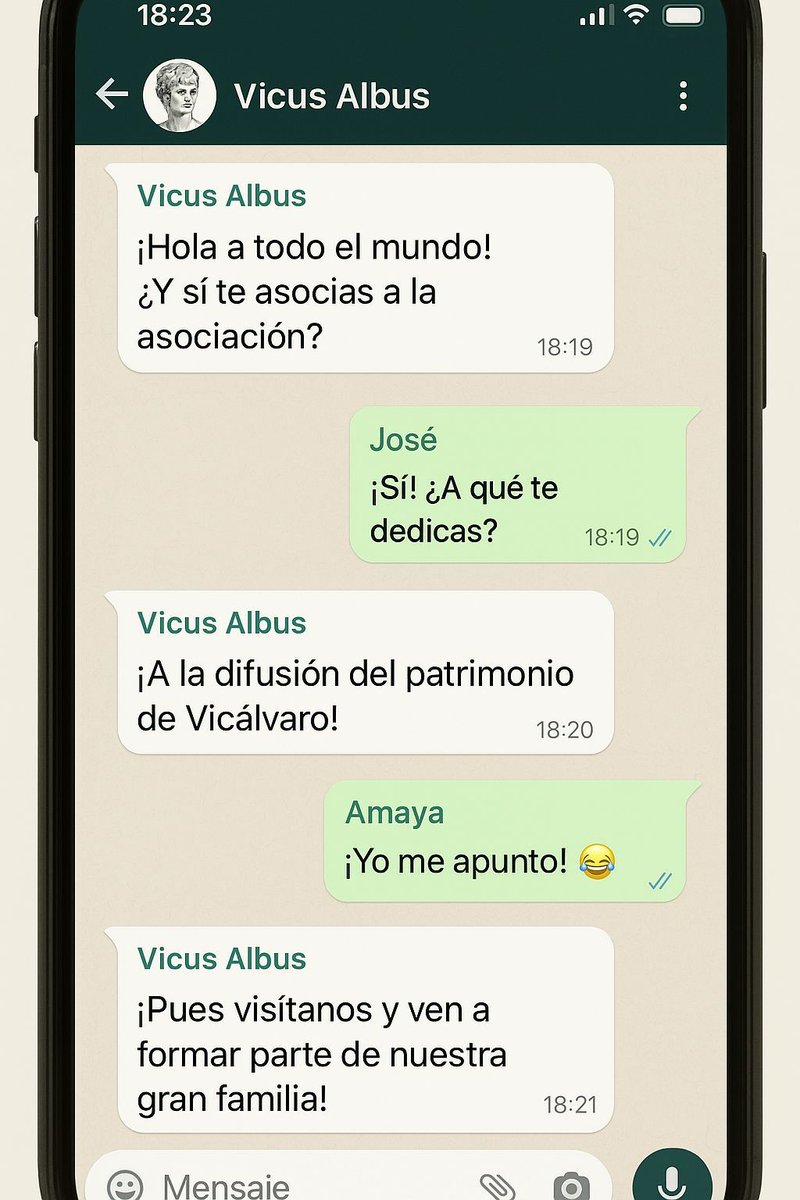 Hazte socio. Participa en la conservación y difusión de nuestra historia.
Tu pequeña aportación es mucho para nosotros.
vicusalbus.org/?p=156