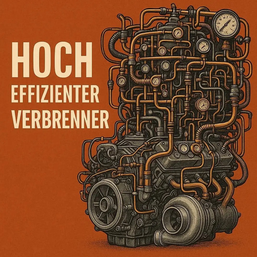 <a href="/bundeskanzler/">Bundeskanzler Friedrich Merz</a> " Hocheffiziente Verbrenner" LOL!

Ein moderner Dieselmotor ist beim Wirkungsgrad näher bei der Dampfmaschine als beim e-Motor.

Merz, Söder&amp;Co. haben keine Ahnung! Und graben der dt. Autoindustrie ein Grab neben Nokia und Kodak.🤦‍♂️🤦‍♂️