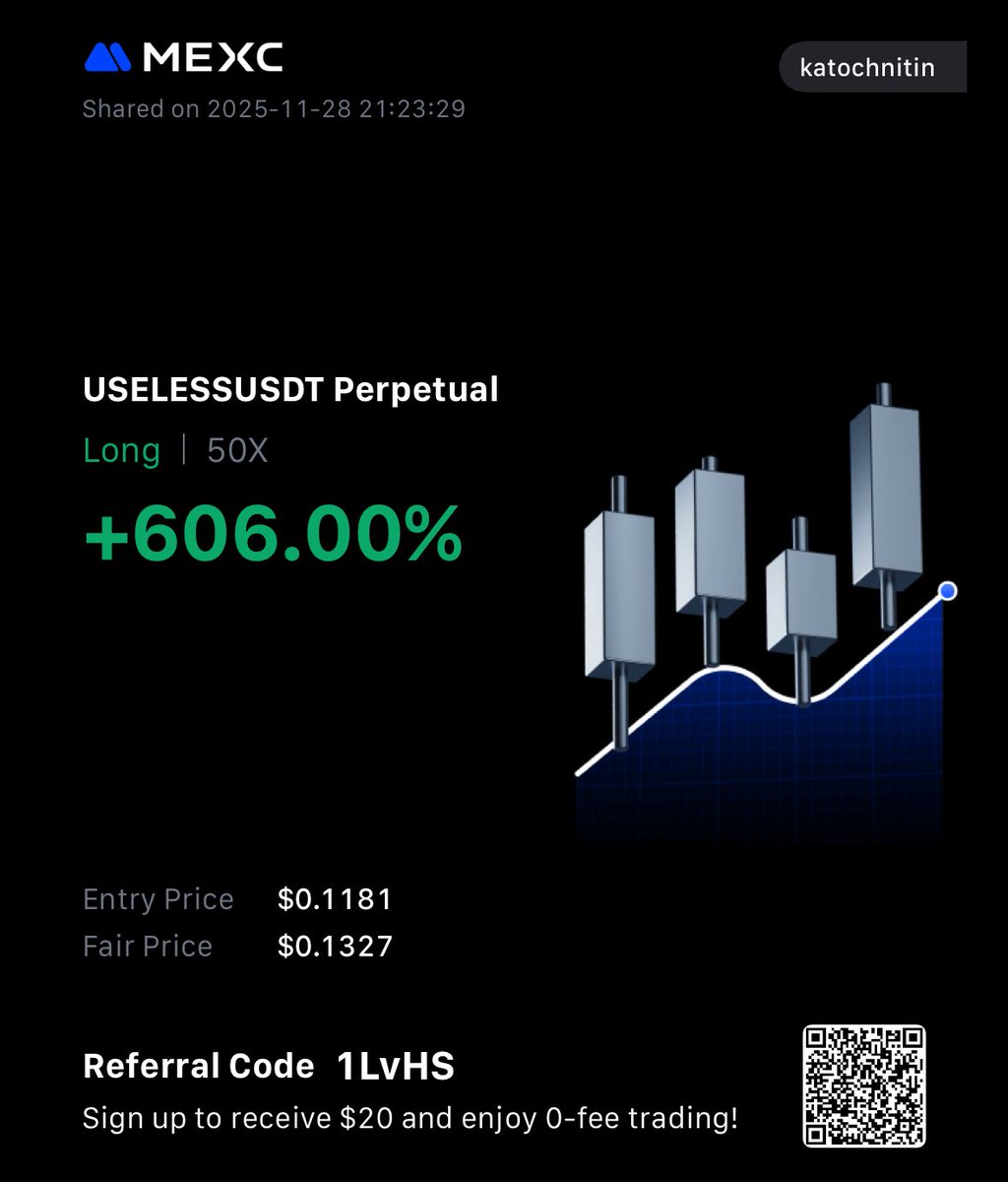 Nitz_MEXC's tweet image. Good night #USELESSUSDT 🌠🌝#MEXC