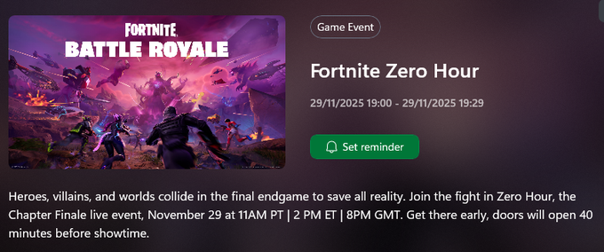 mathisFOR2's tweet image. L'évent dure 30 min 🔥🔥🔥

#Fortnite