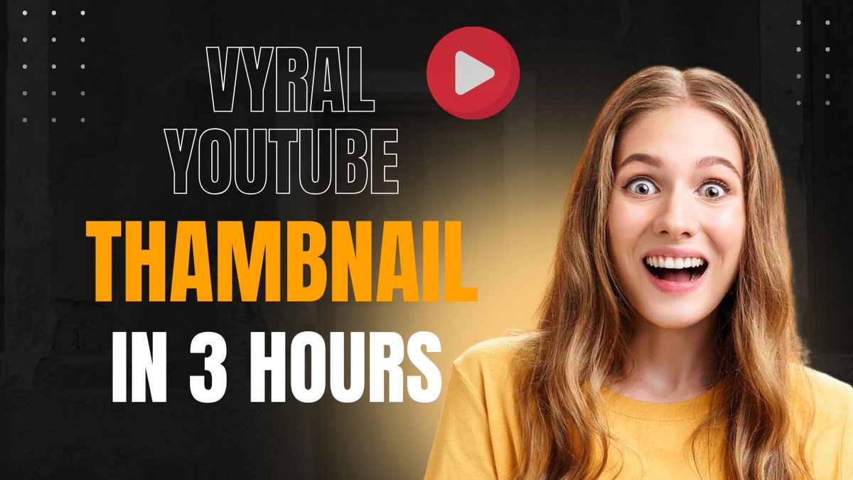 _thejenni's tweet image. I will design professional YouTube thumbnails

#ThumbnailDesign
#YouTubeThumbnail
#ThumbnailCreator
#VideoMarketing
#YouTubeGrowth
#ClickThroughRate
#CreativeDesign
#YouTubeTips
#GraphicDesign
#YouTubeBranding