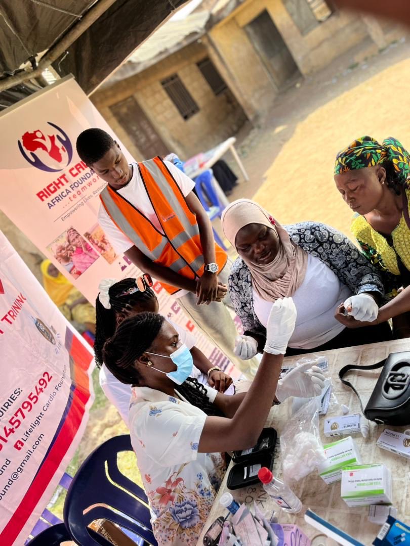 LLPF holds diabetes rally walk 2.0 in Ilorin, extends free medical support to residents
<a href="/lifelightfound/">LifeLight Cardio Foundation</a> thank you for partnering with us 
From blood pressure checks to blood sugar, BMI checks, counseling and more, our medical team worked tirelessly for this successful event!