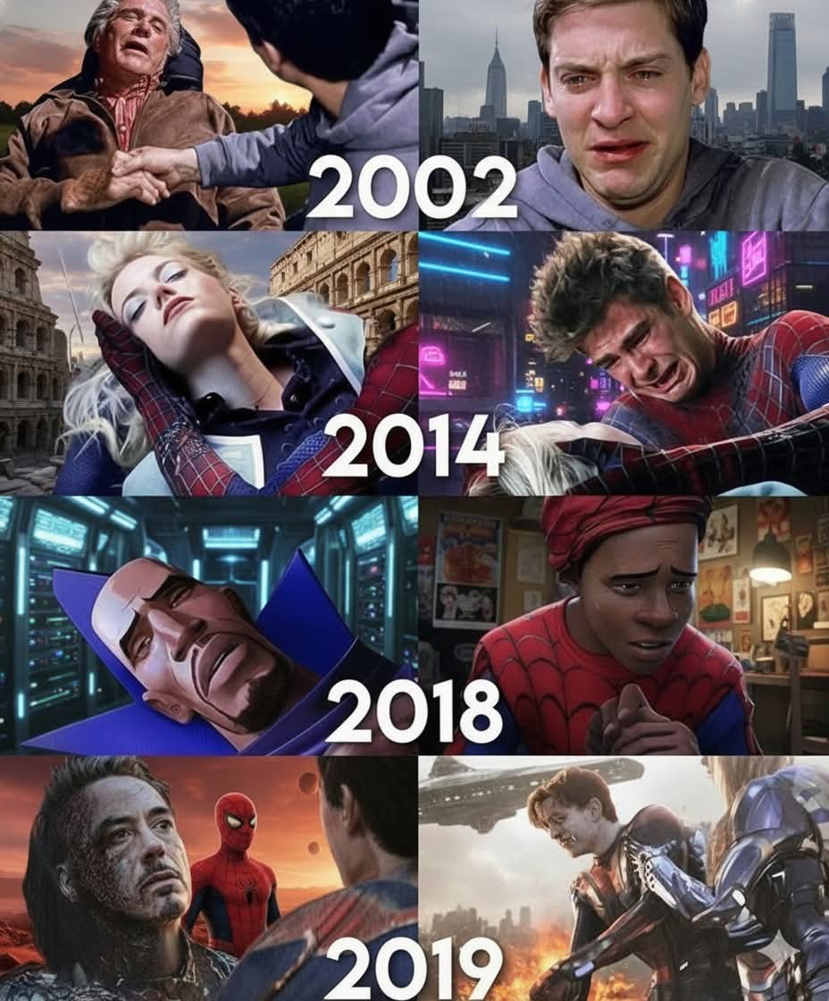 waltermedia29's tweet image. “Different Spider-Men. Same pain.
Every universe… loss is part of the mask.”