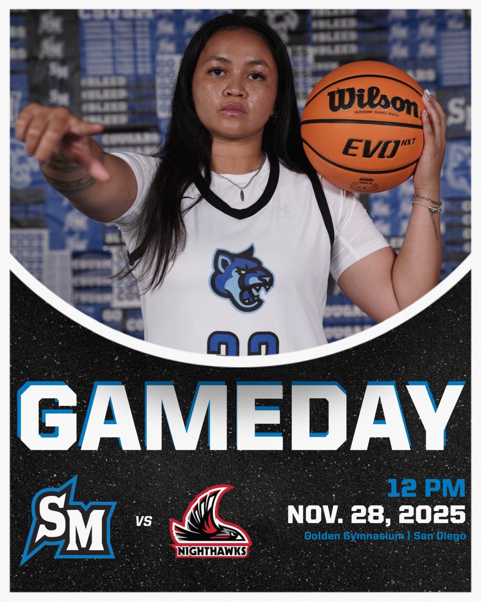 CSUSM_WBB's tweet image. It&apos;s GAMEDAY in San Diego!
#BleedBlue

🕓  12 PM   
🆚  Northwest Nazarene
📍  Golden Gymnasium (Point Loma Campus)
📊 plnusealions.com/sidearmstats/w…
📺 pacwestnetwork.tv/pointloma/