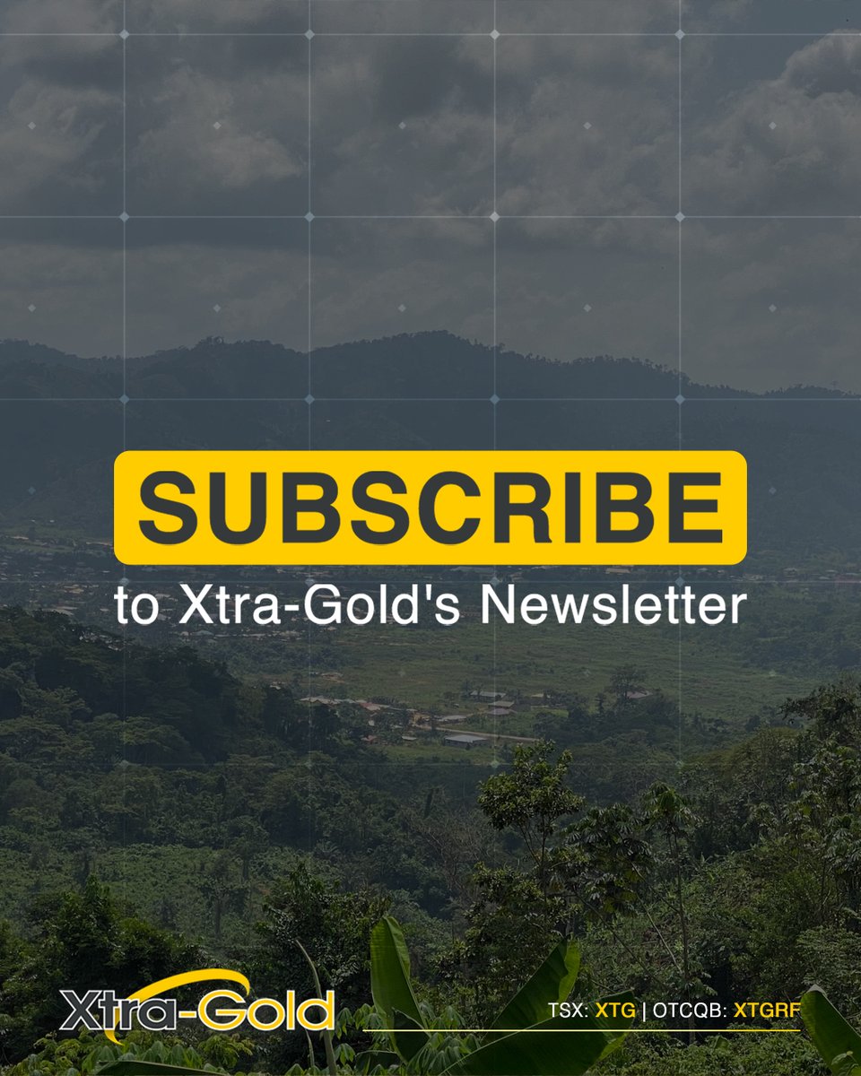 📩 Our journey to unlock the #KibiGoldProject’s full potential continues.

Sign up for our #newsletter: ordnl.link/6K40IvY

🇨🇦 #TSX: $XTG | 🇺🇸 #OTCQB: $XTGRF