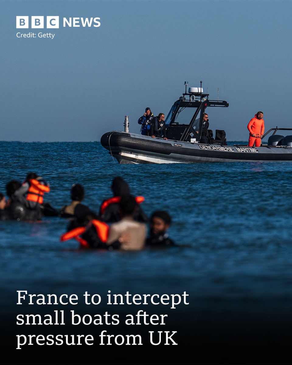 BBCRadioKent's tweet image. France has agreed to start intercepting small boats in the English Channel, following months of pressure from the UK.
 
More here: bbc.in/4898uhL