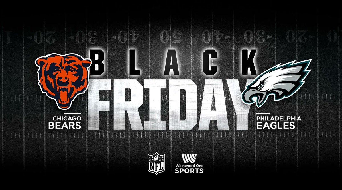 While you're waiting at the front of the store, be sure to stream today's game starting at 2:30pm | Chicago Bears at Philadelphia Eagles. bit.ly/3Zs1Ejv  #happyblackfriday #yourewelcome