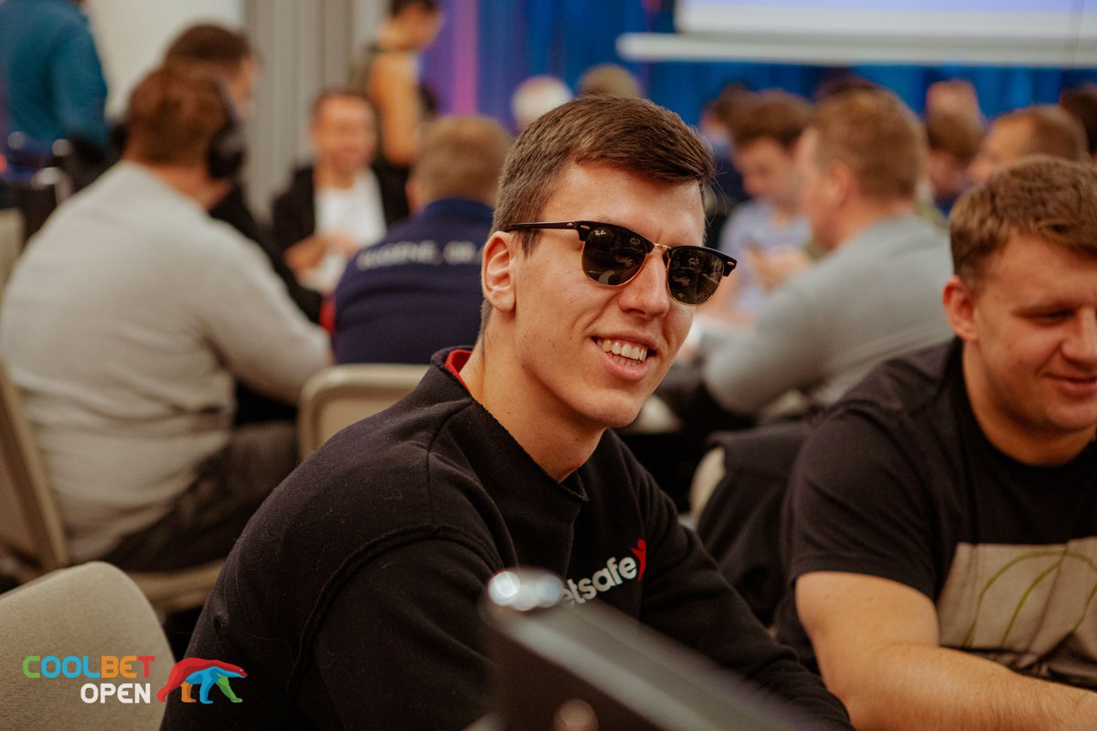 Happy faces, sharp plays, and Day 1B in full swing.
Coolbet Open Autumn 2019 brought the heat right from the first shuffle! 🧡♠️🔥 

#CoolbetOpen #PokerFestival #Coolbet #Tallinn