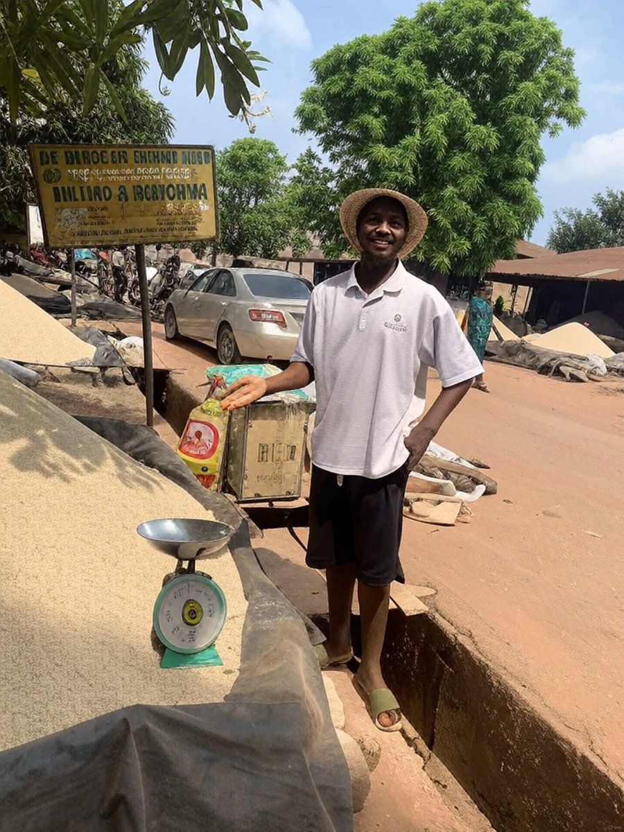 sncmayor's tweet image. Building something real, one grain at a time.
From early mornings to late nights — the hustle continues.
Standing beside what I’ve worked for reminds me that consistency pays.
#RiceBusiness #EntrepreneurLife #HustleMindset #SmallBusinessNG