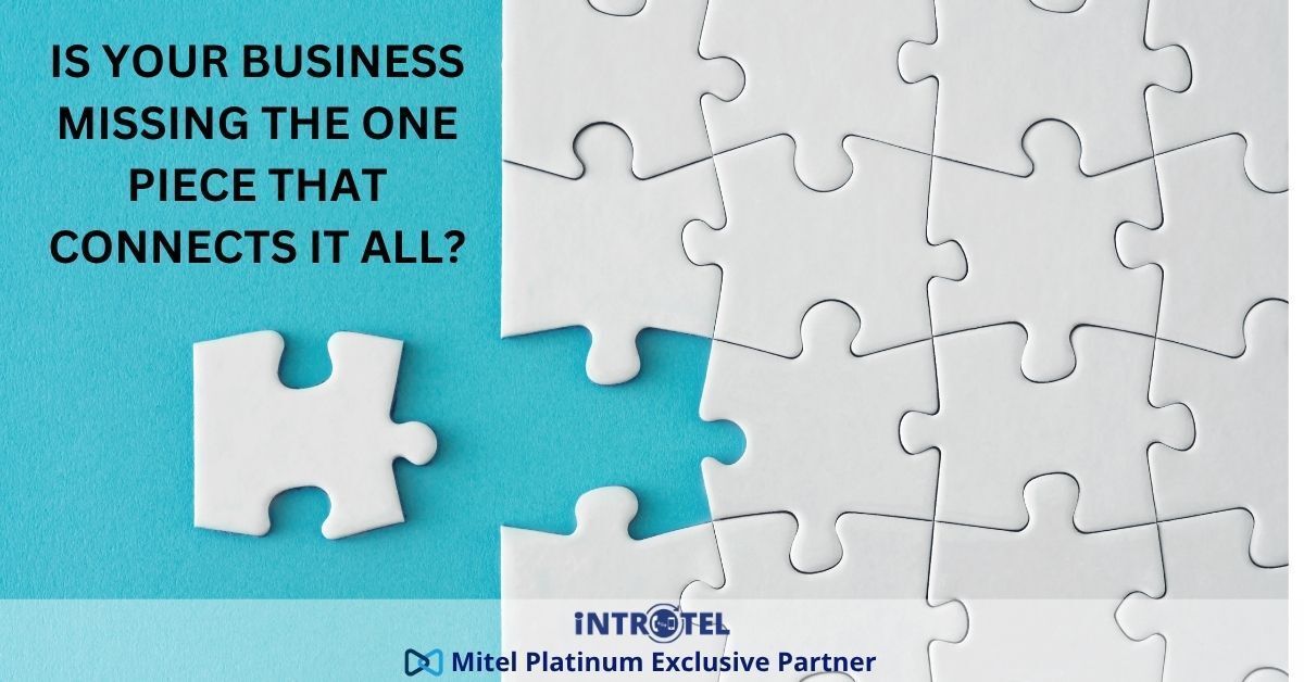 introtel's tweet image. When communication tools don’t fit together, productivity suffers.
With Introtel, you get one seamless solution. Plug in with Introtel. buff.ly/3Xbk5Fr
#BusinessConnectivity #VoIPSolutions #Introtel #UnifiedComms