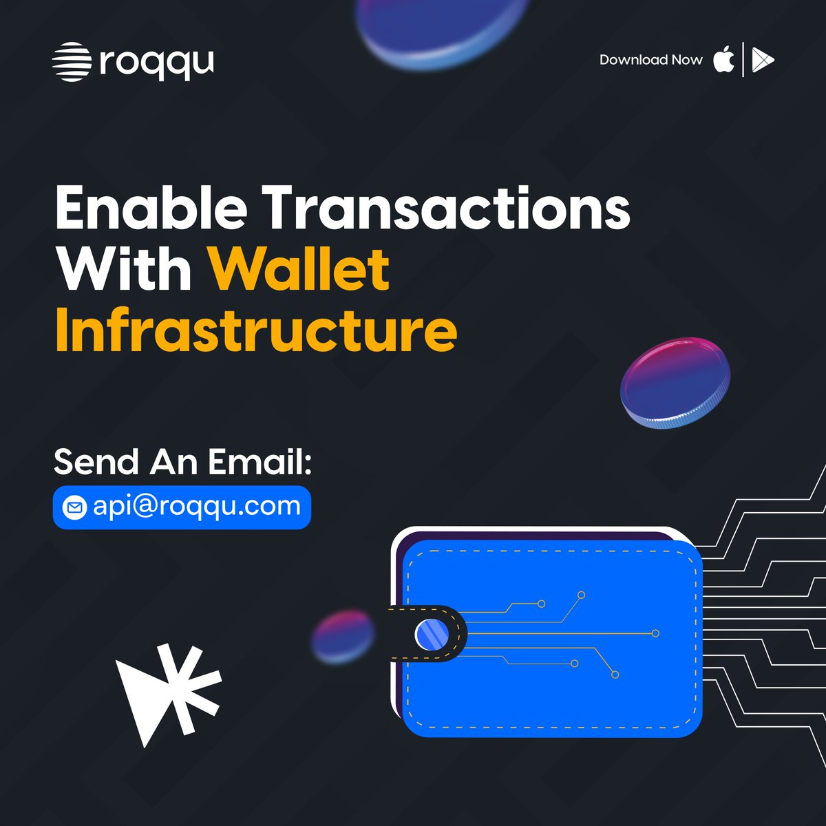 roqqupay's tweet image. Power your business with Buy, Sell, Swap capabilities on our Wallet-as-a-Service (WaaS) API.

RAS (Roqqu API Services) equips you with seamless, scalable and swift solutions.

Get started, send an email today: api@roqqu.com

#RAS #APIs #WaaS #Roqqu