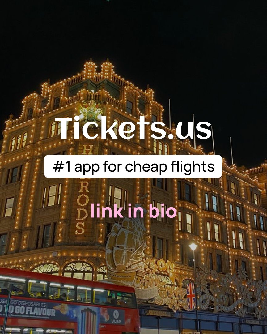 Want to visit London on a budget? Book your trip with tickets.us 
#tickets_us #UnitedKingdom #London #CheapFlightsToLondon