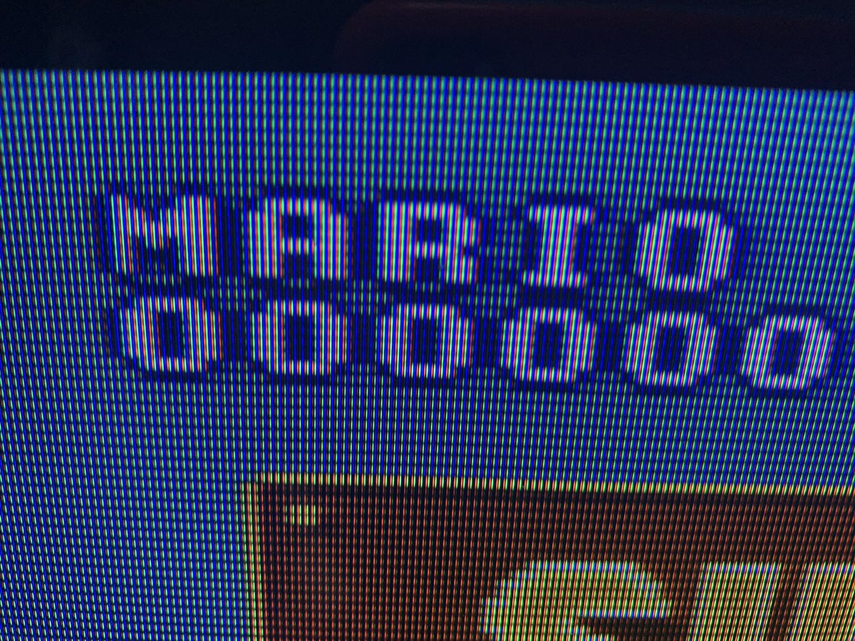 CRTthoughts's tweet image. Old photos of an RGB mod I did on a Sony Trinitron KV-20S42: