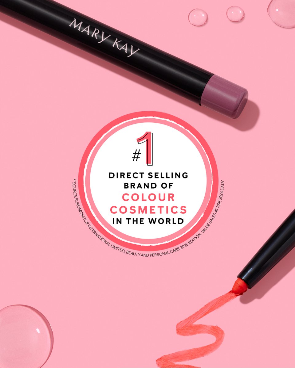 Become part of Mary Kay, the #1 Direct Selling Brand of Colour Cosmetics in the world!*💓

*Source Euromonitor International Limited; Beauty and Personal Care 2025 Edition, value sales at RSP, 2024 data

#MaryKayUK #Beauty #Opportunity