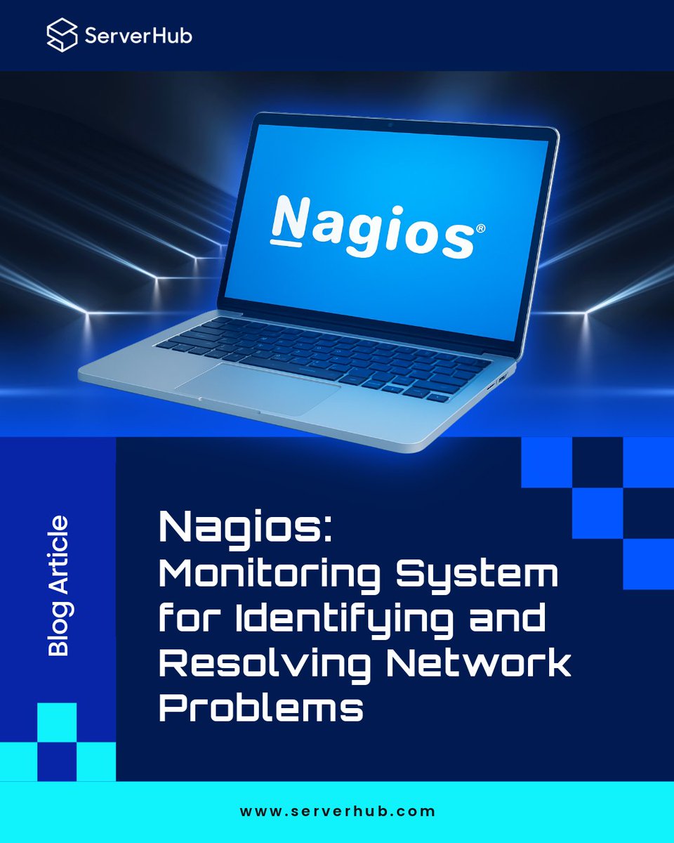 ServerHub's tweet image. Learn how Nagios can help you monitor your dedicated servers and VPS for optimal performance with #ServerHub&apos;s blog about Nagios!💻 Read our blog now to get your network in top shape!
👉 bit.ly/3M5YGfK

#Serverhub #VPS #dedicatedservers #NagiosCore #hostingsolutions