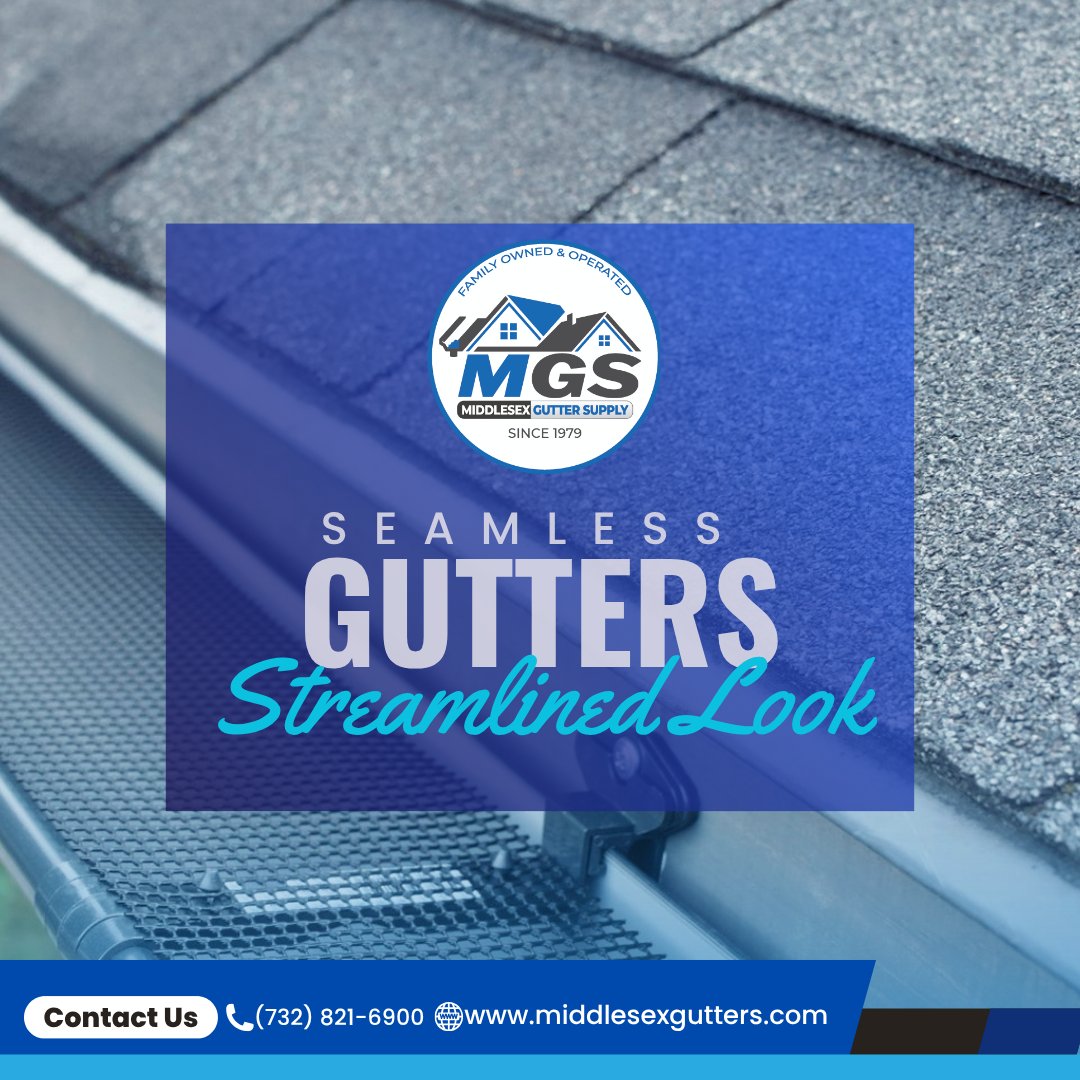 middlesexgutter's tweet image. We offer seamless gutters near you! 🏠💧
Upgrade to high-quality seamless gutters from MGS for a sleek look and superior water drainage. Our durable, leak-free gutter systems protect your home from water damage and reduce maintenance. 

#SeamlessGutters #MGS #GutterProtection