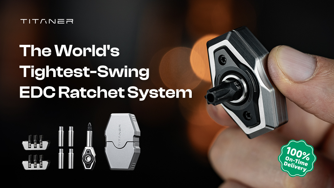 rodonet's tweet image. Titaner: The World&apos;s Tightest-Swing EDC Ratchet System - GR5 Titanium | World&apos;s Tightest 4° Swing Arc | Limitless Modular System.
=&amp;gt; titaner-4.kckb.me/ccdf4e59

#Titaner #EDC #TitaniumGear #FidgetToys #ModularDesign #Lightweight #FidgetSystem #SwingArc #InnovativeDesign