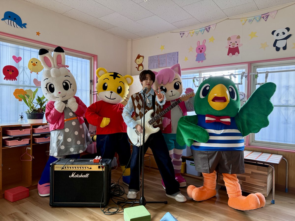 [📸] 251129
テレビ東京
「#しまじろうのわお！」

ありがとうございました！

<a href="/ShimaWowStaff/">しまじろうのわお！【公式】</a>
#しまじろう
#INI #髙塚大夢
#Todays_INI