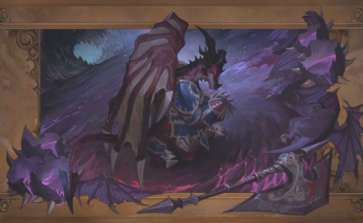 A necessary measure
Big illustration commission
#warcraft #warcraftart