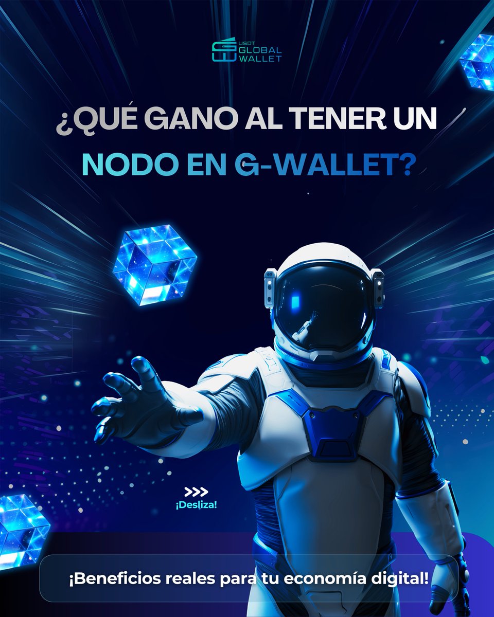usdtglobal's tweet image. ¿Sabías que al comprar un nodo en G-Wallet te vuelves socio del ecosistema? ⚡

Los 5 nodos dan participación y generan ingresos pasivos diarios.

Miles ya forman parte. ¿Te sumas?

🔗 gwalletnodes.net
📱 linktr.ee/Gwallet

#GWallet #NodosGWallet #IngresosPasivos