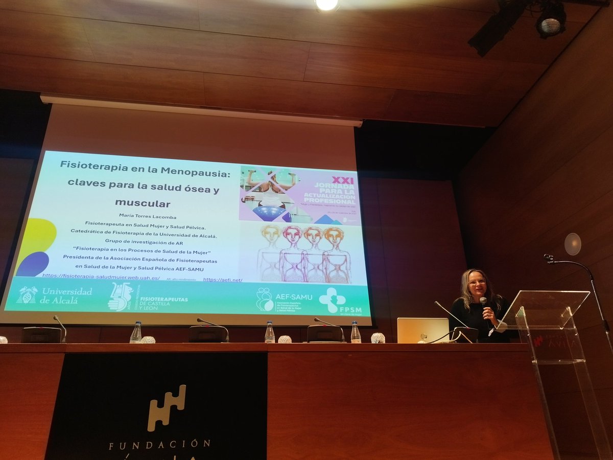 Gracias al <a href="/CPFCYL/">CPFCYL</a> y a María Torres Lacomba hablamos de un importante periodo en la vida de las mujeres: la menopausia y como la fisioterapia en clave en está etapa