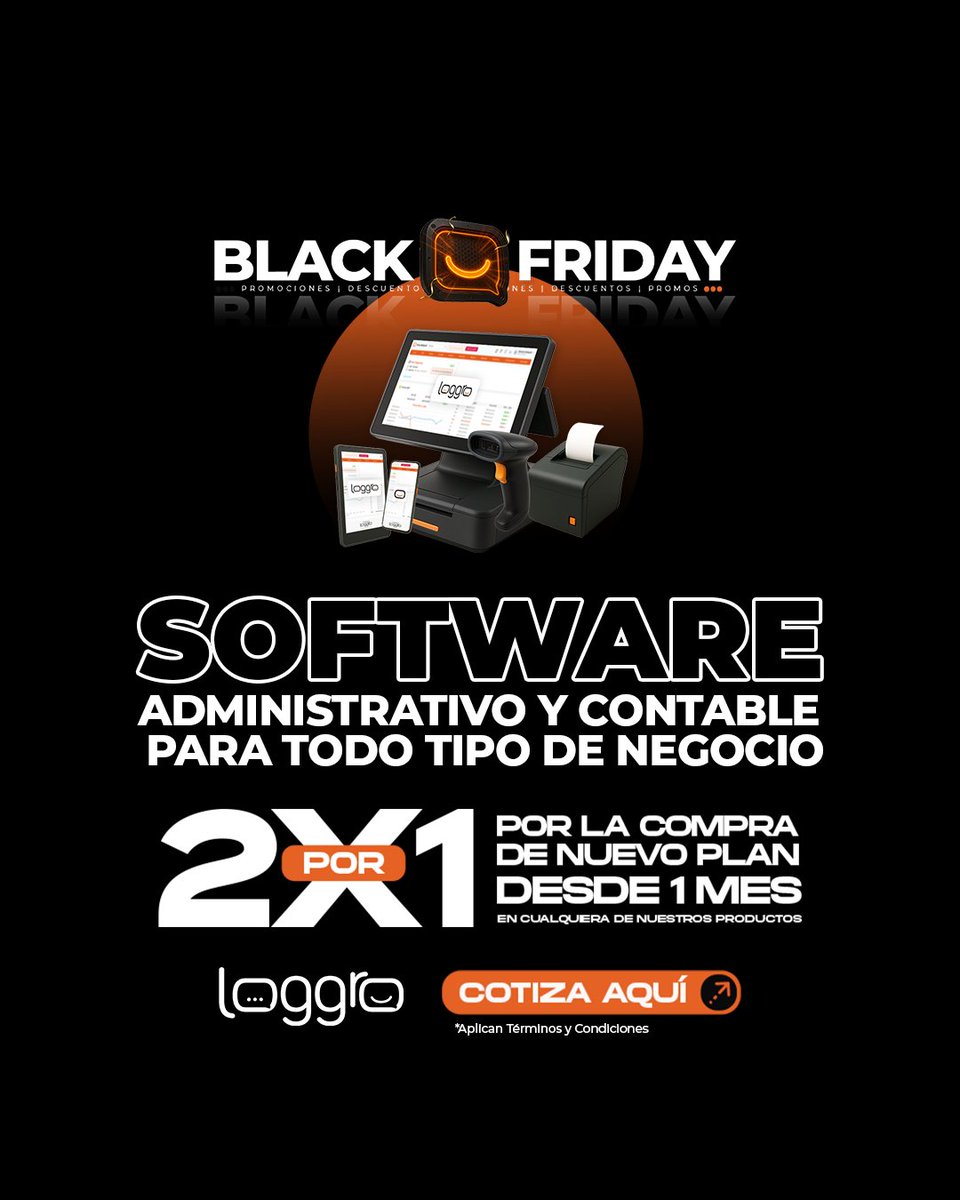 tuloggro's tweet image. Estamos a esto de cambiar el futuro de tu negocio 👌✨
Acércate… dale zoom… porque el 2x1 ya está activado y es la oportunidad ideal para transformar tu operación con Loggro.
Entre más te acerques, más claro verás el cambio. 🧡📲
#sale #promocion #blackweek #loggro