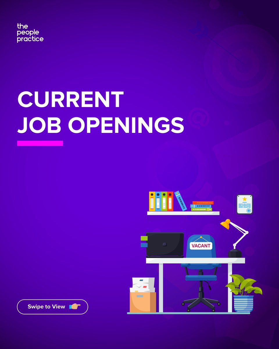 ThePeoplePract's tweet image. We have new roles to apply for!📌📌

To apply for any of these roles, or share with someone who you think might be interested, click here: bit.ly/TPPJOBS 

#jobopenings #openroles #jobopportunity #thepeoplepractice