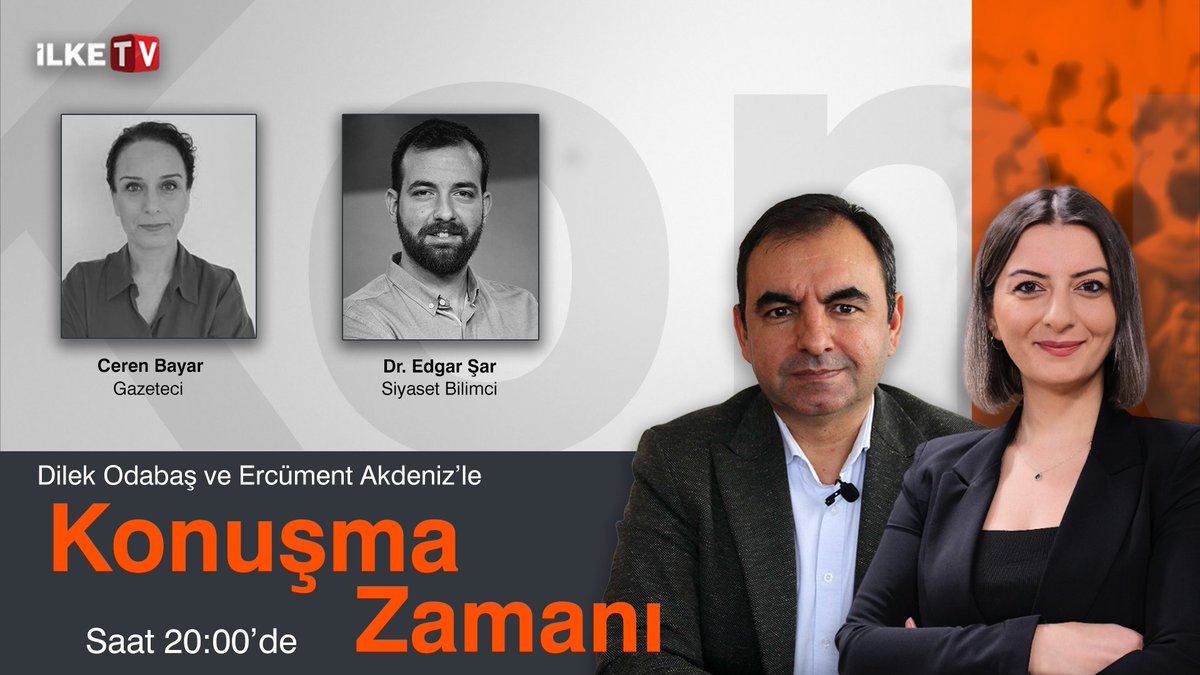 📍CHP'nin 39. Olağan Kurultayı başladı
🔸Özgür Özel nasıl mesajlar verdi; CHP nasıl bir rota izleyecek? 
🔸CHP’nin yeni parti programı toplumun beklentilerini karşılayacak mı? 

🗣️Dilek Odabaş ve Ercüment Akdeniz’in konukları;
Gazeteci Ceren Bayar
Siyaset Bilimci Dr. Edgar Şar…