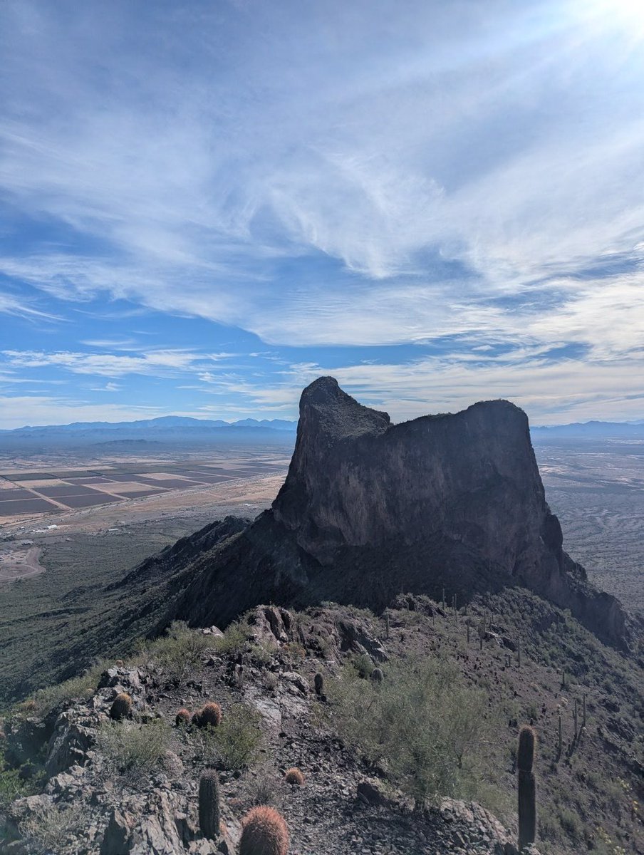 Went and tagged all 3 Picacho Peak summits yesterday.  Felt good to be back on Picacho but I was definitely struggling compared to back in January when I did about 30 summits for the month.