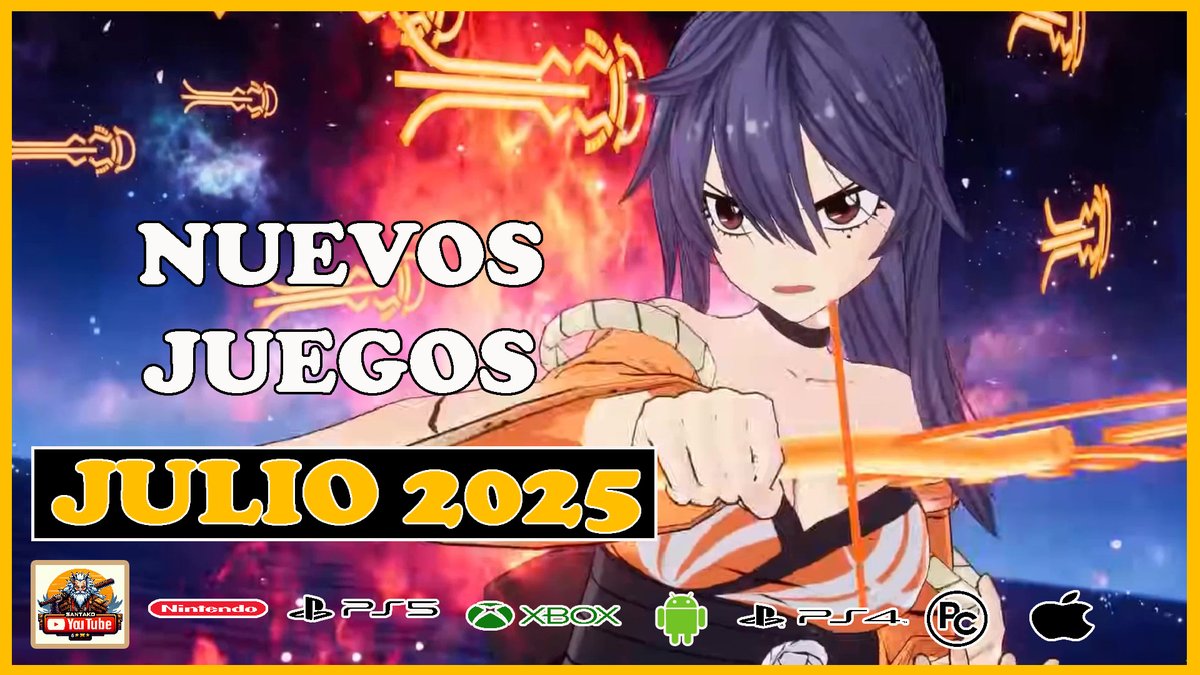 JuanrafaelHer20's tweet image. ¡Amigos y amigas! ¡Prepárense para un julio de 2025 increíble en videojuegos!Trae una variedad de lanzamientos, desde acción y aventura hasta indies y AAA.¡Vamos a descubrir juntos  los 14 más importantes! You Tube youtu.be/mXI-hT9ByA4 #console #playstation #android #Nintendo