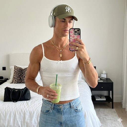 First_alphas's tweet image. Who did this to Ronaldo? 😭