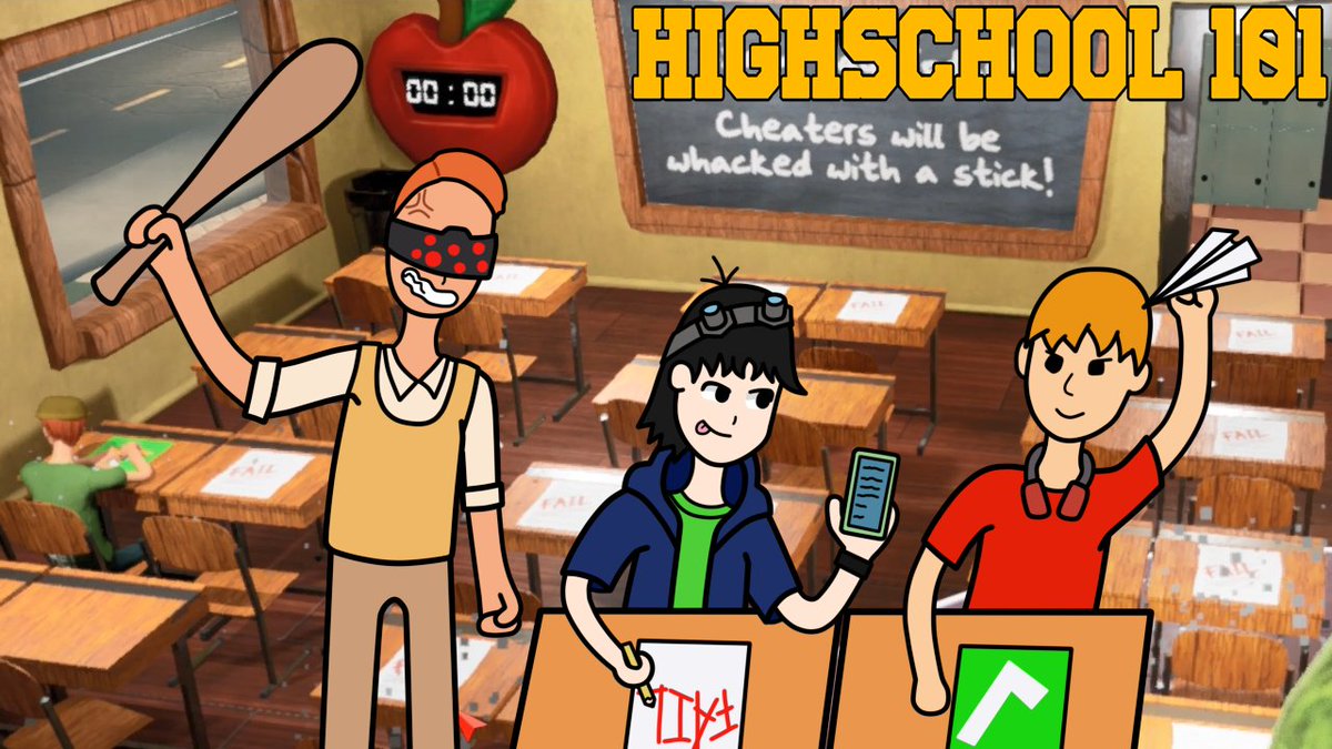 Nuevo video 💚💣
COPIANDO En EXÁMENES XD - Highschool 101
youtu.be/pum5OJCQvMI
#Vtuber #vtubersES #YouTuber