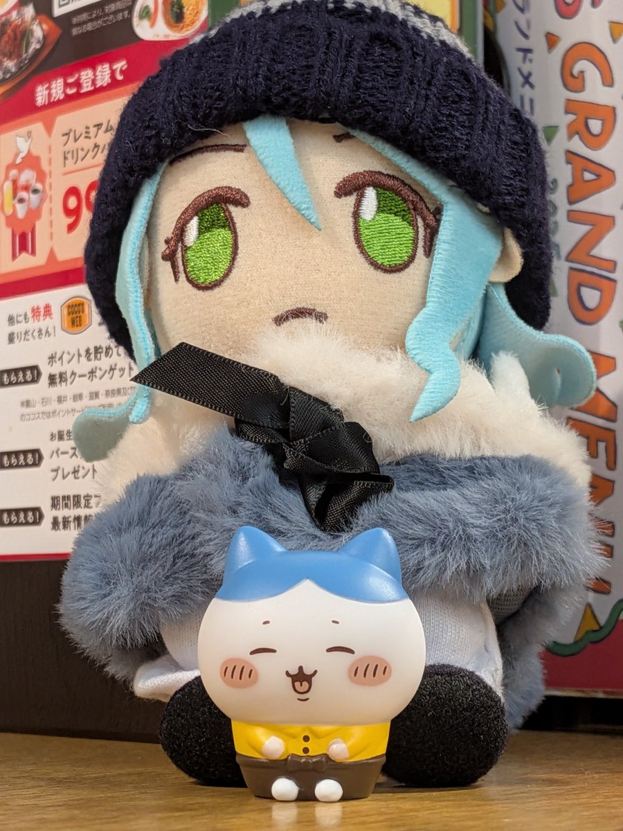 ちぃかわコラボのココスに乱入なう